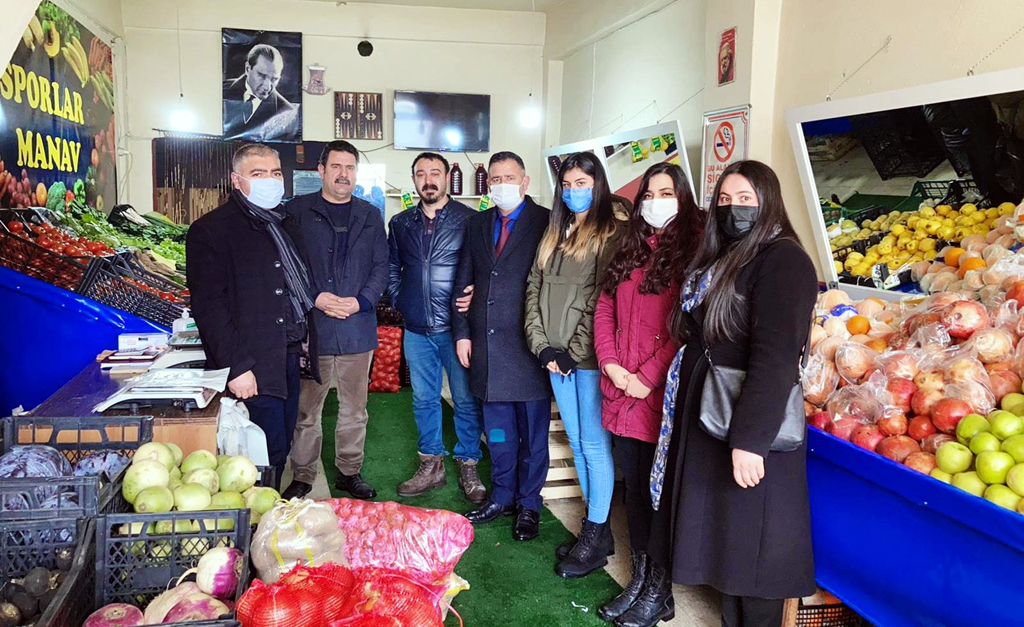 DEVA HEYETİ, ESNAFIN SORUNLARINI DİNLEDİ