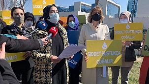 DEVA PARTİLİ KADINLAR: ‘ŞİDDETE SUSKUN KALMAYACAĞIZ!’