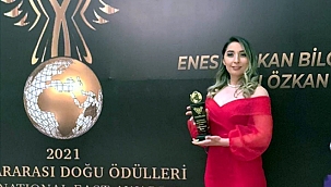 KADER ÇİMEN’E ULUSLARARASI ÖDÜL