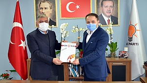 KGK’DAN BAŞKAN KOÇ’A TEBRİK ZİYARETİ