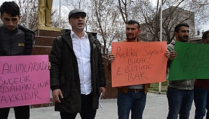 REKTÖRÜ ELEŞTİRENLERE CEZA YAĞDI