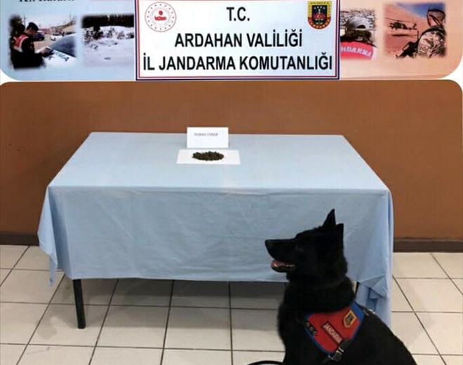 ARDAHAN’DA TOZ ESRAR ELE GEÇİRİLDİ