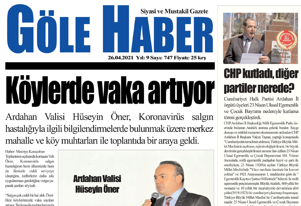 ARDAHAN’DA VAKA ARTIYOR