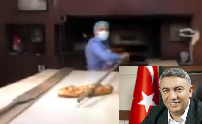 ŞAYİR, KOLLARI SIVAYIP FIRININ BAŞINA GEÇTİ