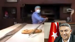 ŞAYİR, KOLLARI SIVAYIP FIRININ BAŞINA GEÇTİ