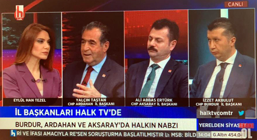 YALÇIN TAŞTAN HALK TV’DE