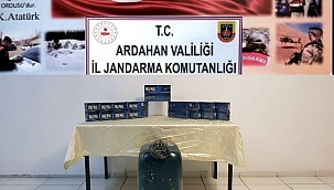 JANDARMA, KAÇAK 'DUMAN VE JELİKANA' İZİN VERMEDİ