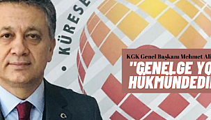 KGK: "BASIN ÖZGÜRLÜĞÜNÜ HİÇE SAYAN BİR GENELGE YOK HÜKMÜNDEDİR"