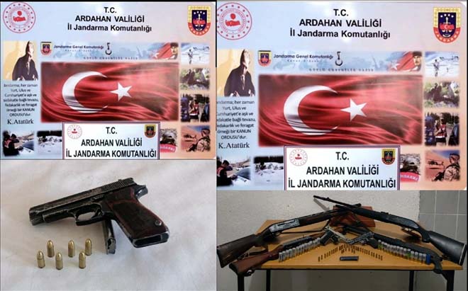 SİLAH KAÇAKÇILARINA OPERASYON