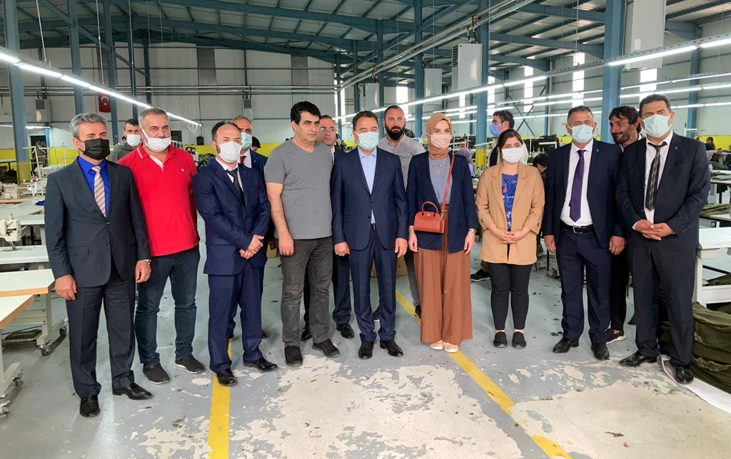 ALİ BABACAN’DAN POSOF TEKSTİL’E ANLAMLI ZİYARET