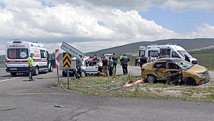 ARDAHAN’DA TRAFİK KAZASI: 3 YARALI