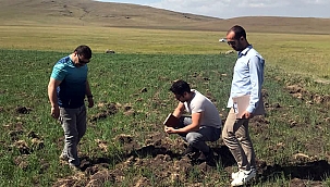 GÖLE’DE 54 KÖY İÇİN KURAKLIK RAPORU TUTULDU