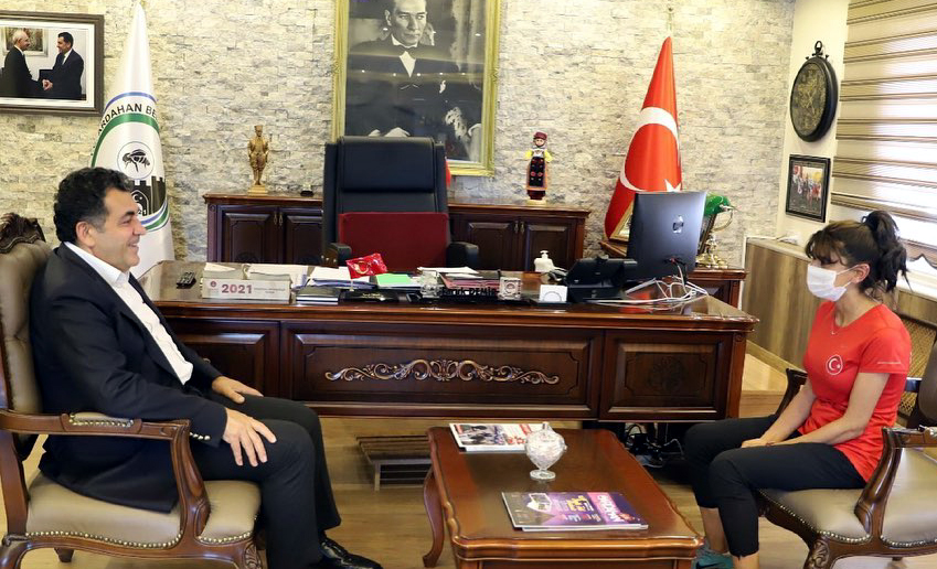 MİLLİ ATLET GÜLCAN PALAVAN ARDAHAN’DA