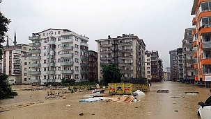 KOMŞU ARTVİN’DE SEL FELAKETİ