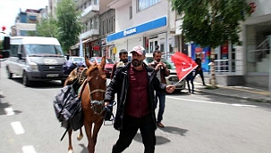 LEVENT PEHLİVAN’DAN ATLI TÜNEL EYLEMİ