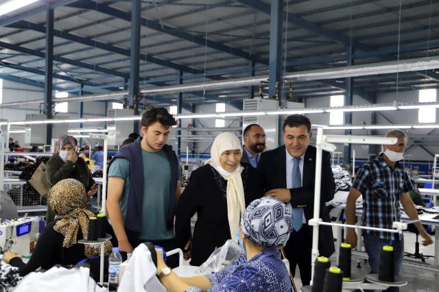 SABRİ-SANİYE ERDOĞAN TEKSTİL KOMPLEKSİ ÜRETİME BAŞLADI