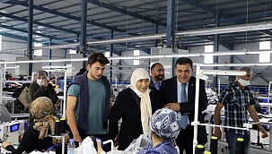 SABRİ-SANİYE ERDOĞAN TEKSTİL KOMPLEKSİ ÜRETİME BAŞLADI