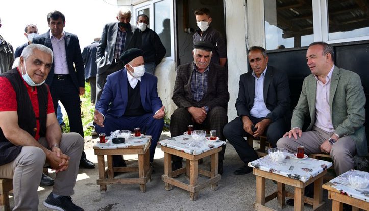 VALİ HÜSEYİN ÖNER, SAHA ÇALIŞMASINDA