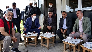 VALİ HÜSEYİN ÖNER, SAHA ÇALIŞMASINDA