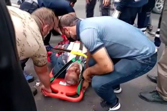 GÖLE’DE TRAFİK KAZASI: 1 YARALI