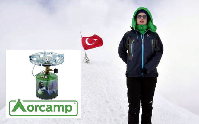 GÖRME ENGELLİ KADIN, ORCAMP’LA AĞRI DAĞI'NA TIRMANDI