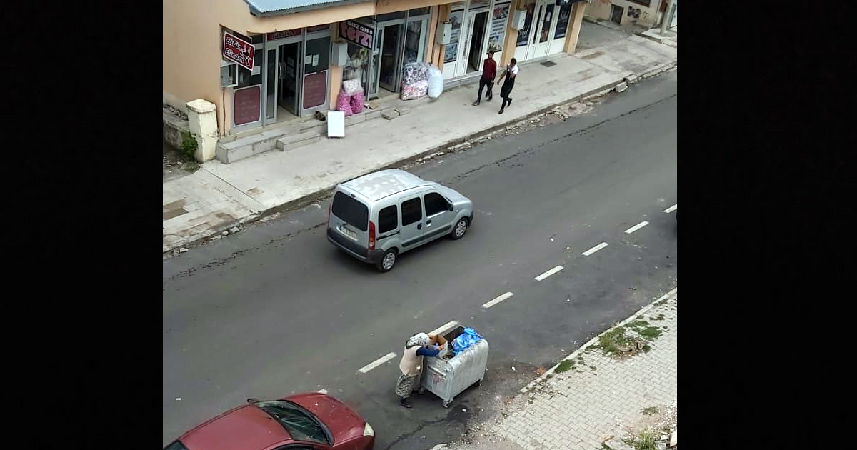 YÜREK SIZLATAN GÖRÜNTÜ