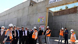 AK PARTİ HEYETİ, ILGAR TÜNELİ ÇALIŞMALARINI İNCELEDİ