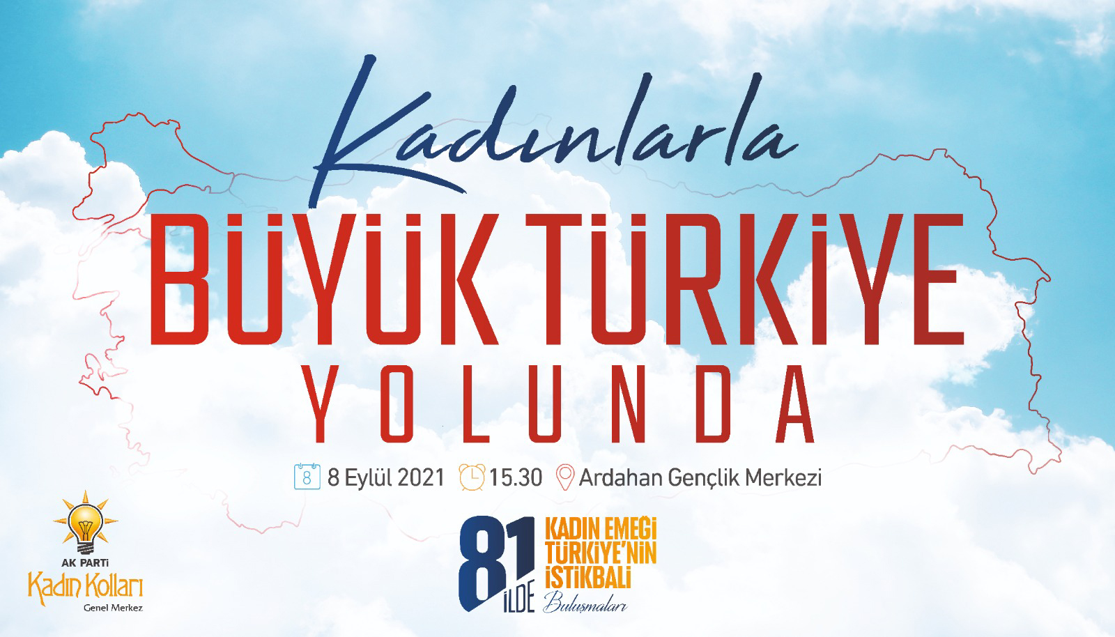 Ardahan’da Kadınlar, ‘Büyük Türkiye Yolunda’ buluşacak