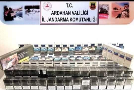 JANDARMA'DAN KAÇAK SİGARA OPERASYONU