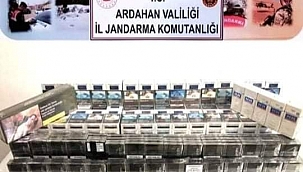 JANDARMA'DAN KAÇAK SİGARA OPERASYONU