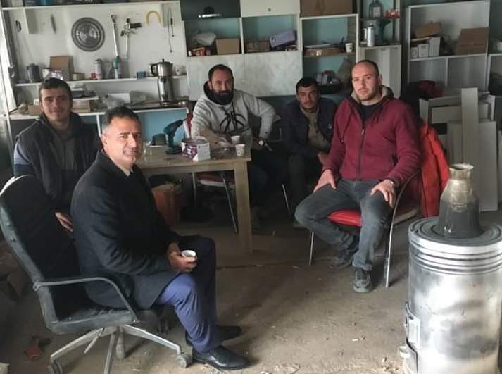 DEVA PARTİSİ İL BAŞKANI CANDAR YILMAZ, ESNAFI ZİYARET ETTİ