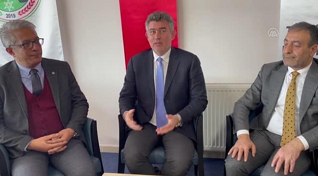 Türkiye Barolar Birliği Başkanı Feyzioğlu, Ardahan Barosu'nu ziyaret etti