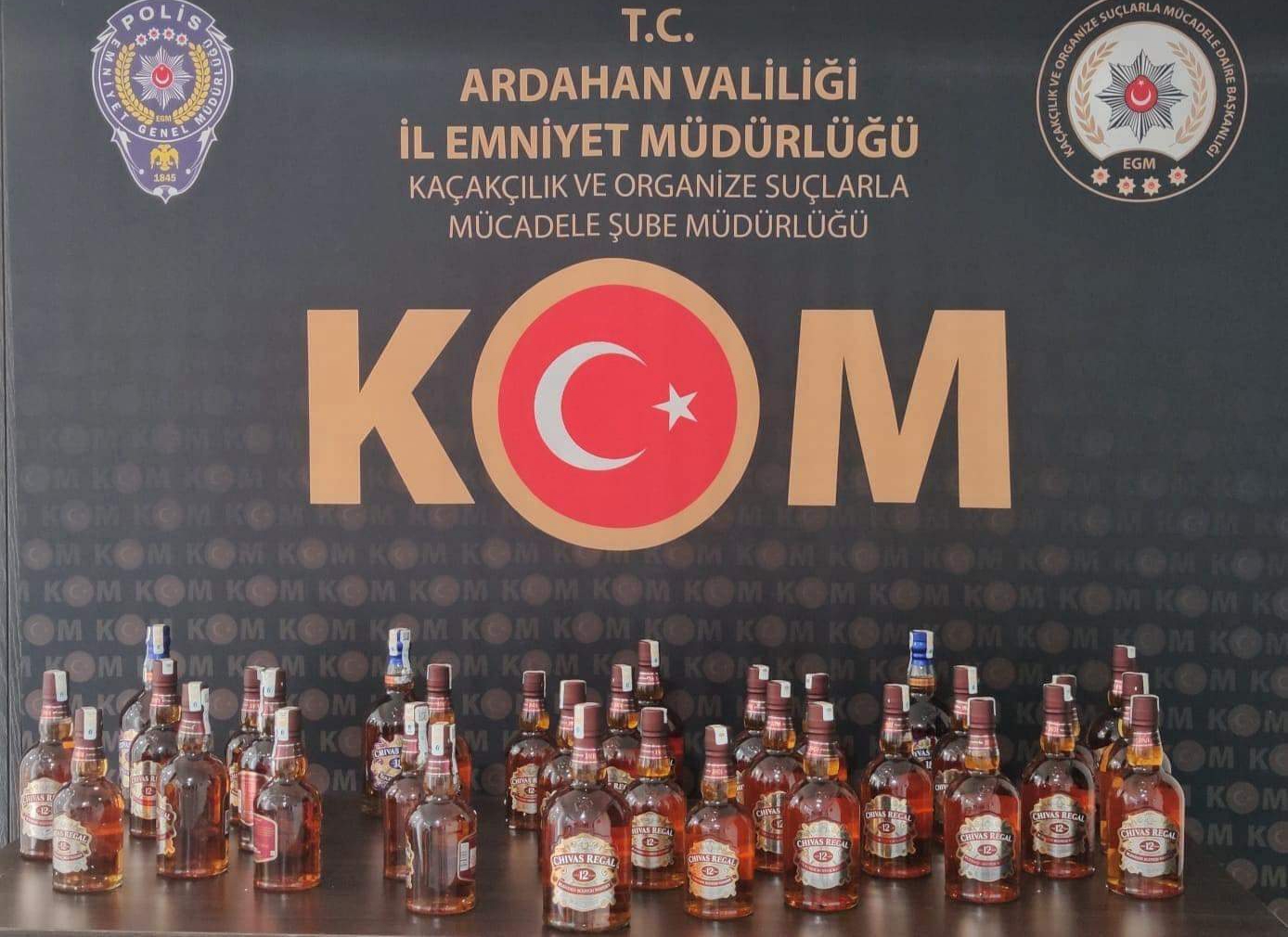 POLİS'TEN SAHTE VİSKİ OPERASYONU!