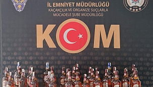 POLİS'TEN SAHTE VİSKİ OPERASYONU!
