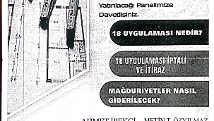 FARUK DEMİR İMAR SÖZÜNÜ TUTMADI?