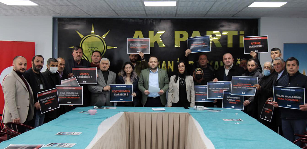AK PARTİ'DEN 28 ŞUBAT AÇIKLAMASI