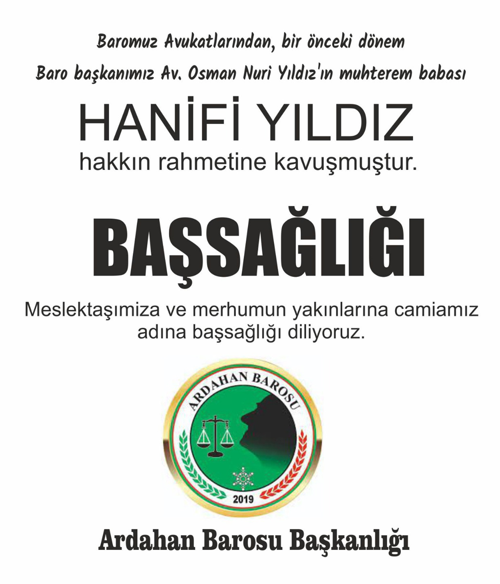 ARDAHAN BAROSU’NDAN BAŞSAĞLIĞI MESAJI