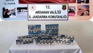 ARDAHAN'DA SİGARA OPERASYONU: 9 KİŞİ GÖZALTINDA