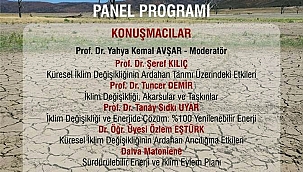 BELEDİYEDEN, İKLİM DEĞİŞİKLİĞİ PANELİ