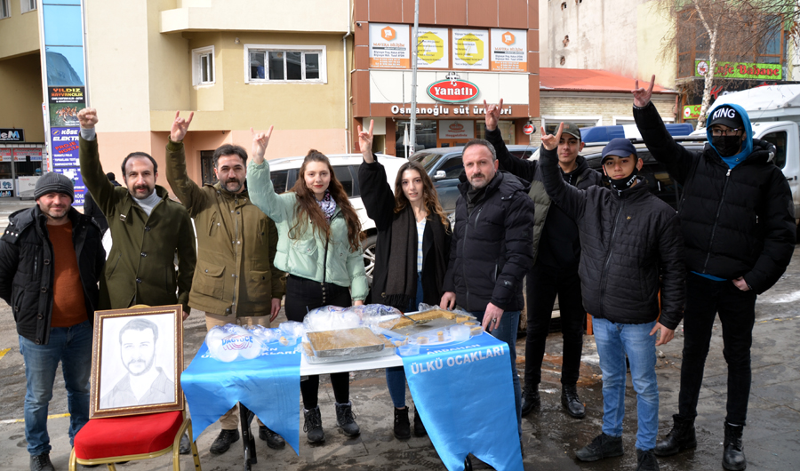 ÜLKÜCÜ FIRAT ÇAKIROĞLU ARDAHAN'DA ANILDI
