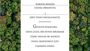 TEMA'DAN ARDAHAN BAROSU'NA TEŞEKKÜR