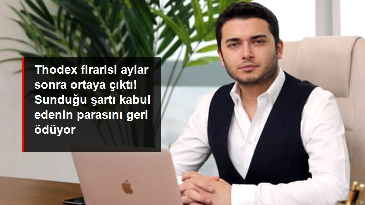 Thodex'in firari CEO'su, 8 kişiye 2 milyon lira gönderdi