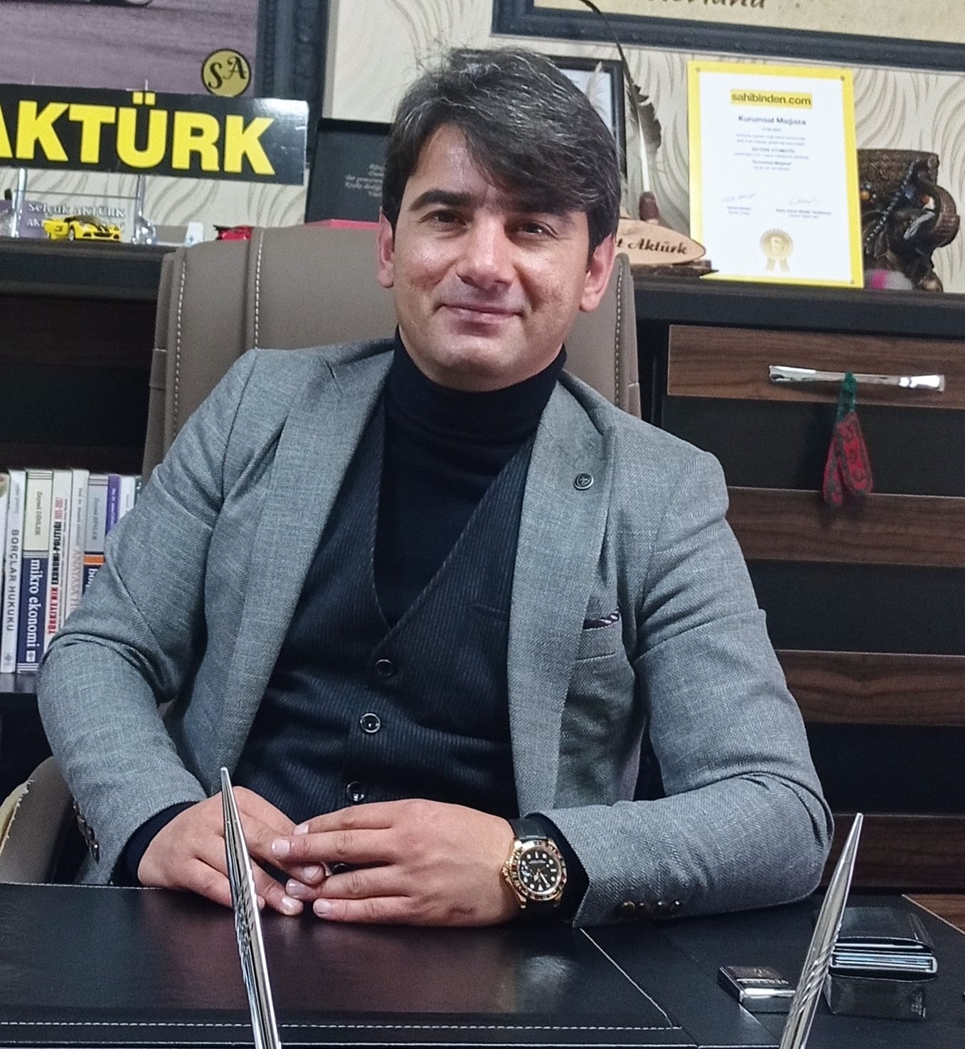 İŞ İNSANI SELÇUK AKTÜRK'TEN BAYRAM MESAJI