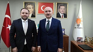 BAŞKAN KAAN KOÇ, BAKAN'A DOSYA SUNDU