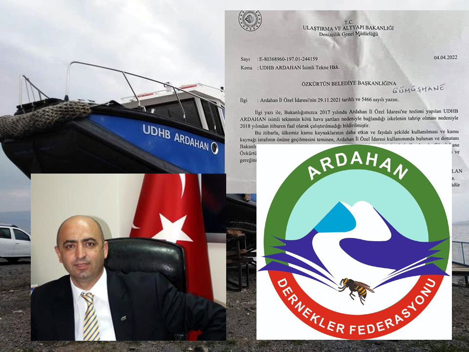 BAŞKAN ŞİMDİ: GEREKİRSE TEKNE İÇİN NÖBET TUTARIZ