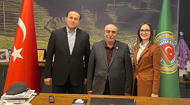 İş Bankası Ardahan Şubesinden Ziraat Odası Başkanlığına ziyaret