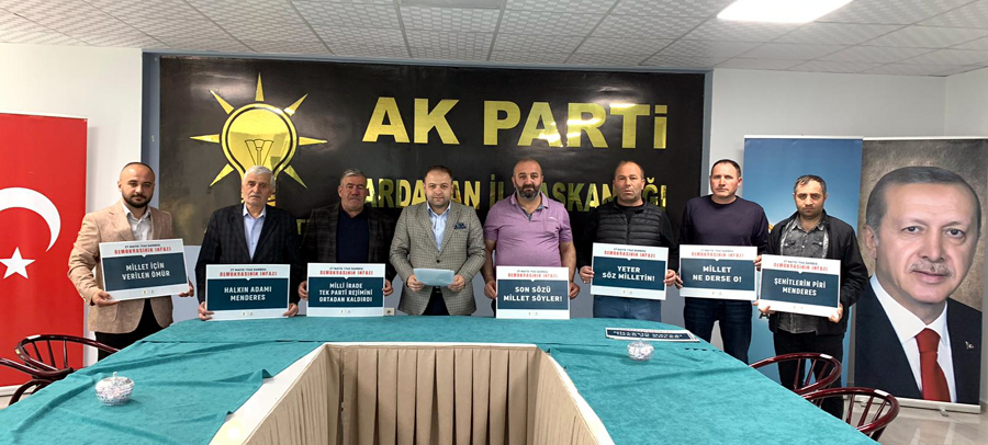 AK PARTİ MENDERES’İ UNUTMADI, DARBECİLERİ KINADI
