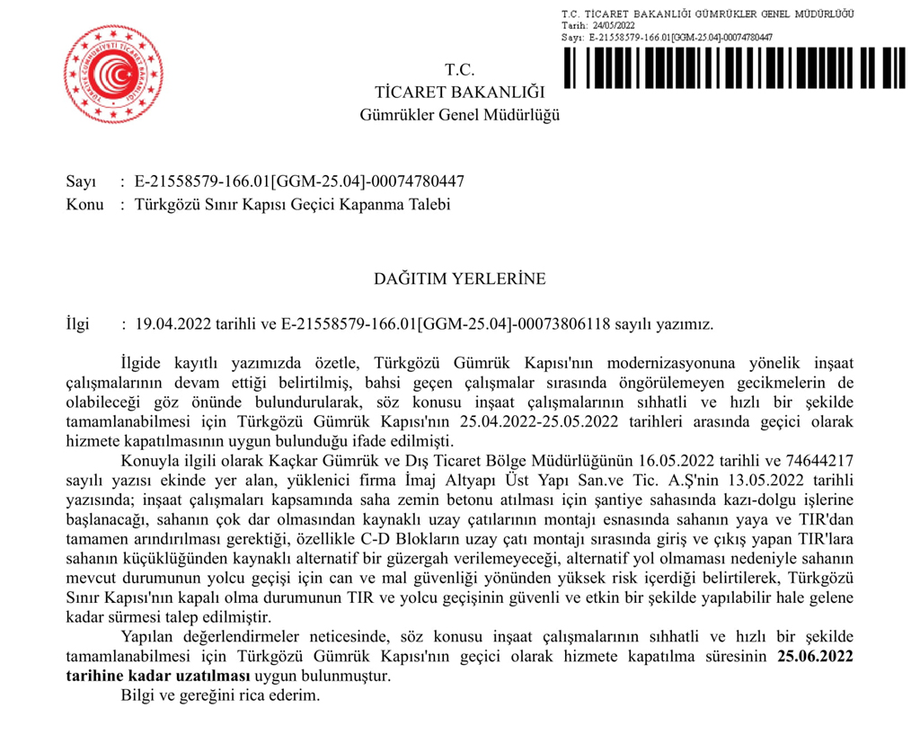 TÜRKGÖZÜ 'SİNİR' KAPISI OLDU!