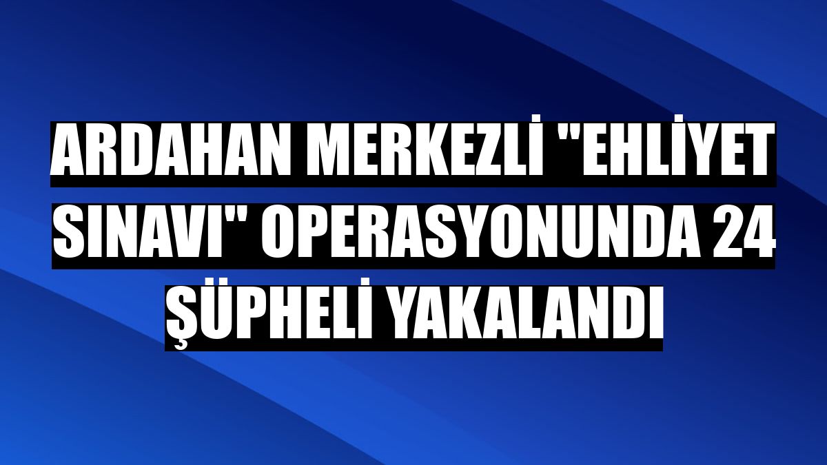 ARDAHAN CUMHURİYET BAŞSAVCILIĞINDAN BAŞARILI OPERASYON
