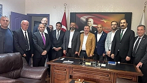 BAŞKAN ALİHANOĞLU; "CHP HEYETİNE SORUNLARI AKTARDI"